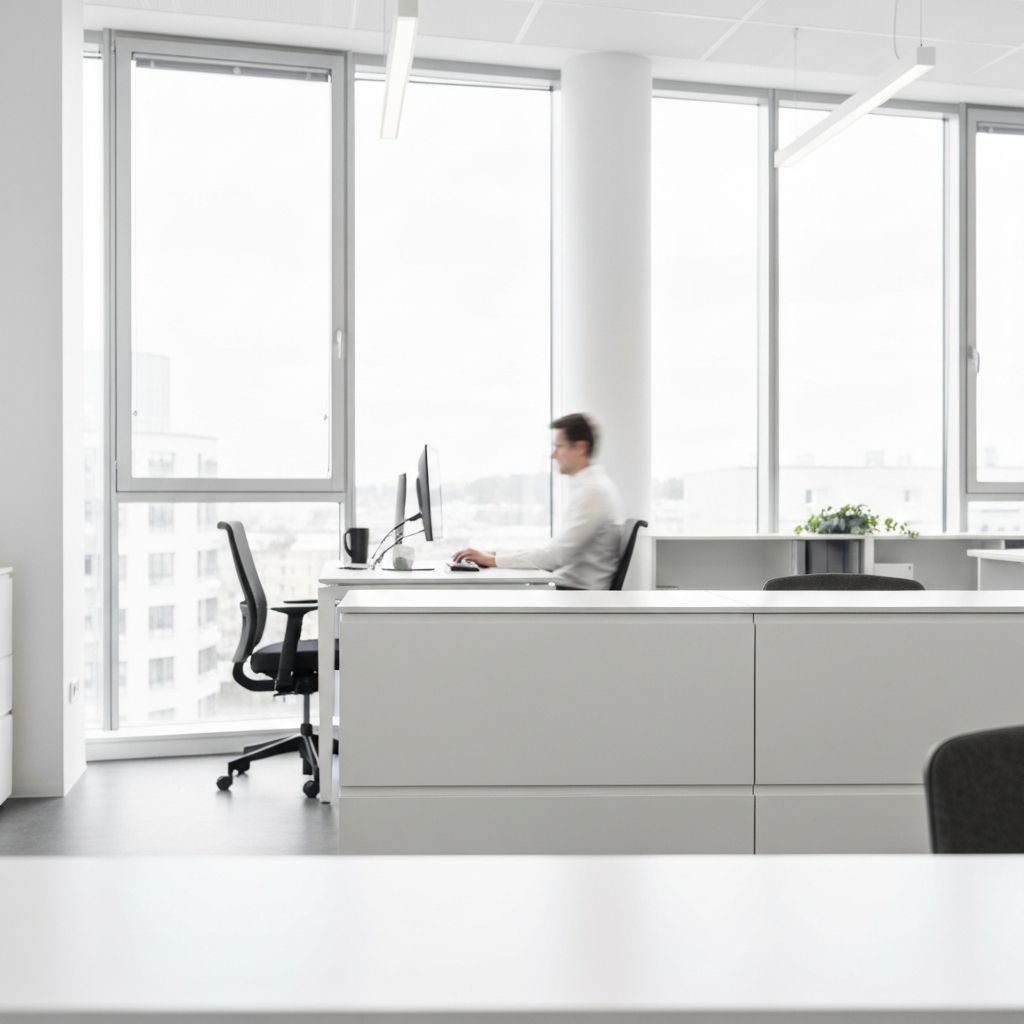 Modern office environment